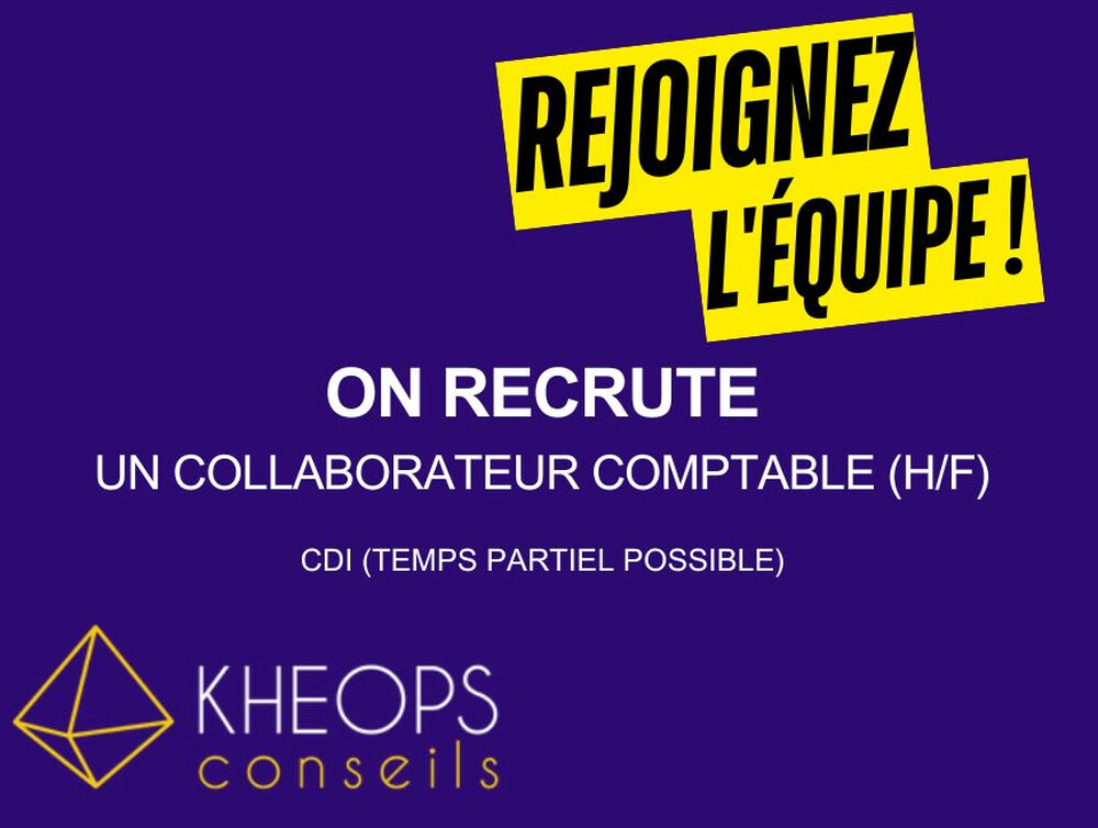 Collaborateur comptable (H/F)
